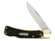 Uncle Henry 4" Bruin Lockback w/ Nylon Sheath Specifications:- Overall Length: 6.6 - Handle Length: 3.7 - Blade Length: 2.8 - Item Weight: 2.6 oz.
Manufacturer: Schrade
Model: 5UH
Condition: New
Price: $11.32
Availability: In Stock
Source: