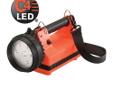 The E-Flood models are industrial-duty, rechargeable, portable lanterns featuring power LED technology for high brightness, long runtime and high reliability. The E-FloodÂ® models use 6 LEDs and wide pattern reflectors to produce a uniform flood pattern.