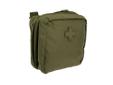 Our 6.6 Med Pouch is designed to secure first aid supplies to your pack or vest using a molle attachment system. The pouch has a first aid cross on the front for immediate recognition. With two zippered internal mesh pockets to help you organize your