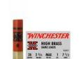 "
Winchester Ammo X28H7 28 Gauge 28 Ga, 2 3/4"" 1oz 7 1/2 Shot, (Per 25)
For those hunters with their hearts set on larger upland birds, you can't go wrong with Winchester's Super-X High Brass Game Loads. The high brass construction, combined with a
