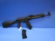 THE ITEM UP FOR SALE IS A RUSSIAN SAIGA IZMASH AK-47 7.62X39mm WITH BLACK SYNTHETIC STOCKS & TWO 30 ROUND MAGS PRICED AT $899.99. THESE GUNS ARE CURRENTLY BANNED AND ARE NOT BEING IMPORTED,GET IT WHILE YOU CAN,IT WON'T LAST LONG
OVERALL CONDITION: THIS