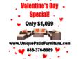 BEAUTIFUL WICKER SETS AT UNBELIEVABLE PRICES!
We are a husband and wife team that purchased uniquepatiofurniture.com in early December 2011. As a company we strive to provide the best customer service available. To do so, we have enlisted the help of
