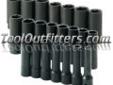 "
S K Hand Tools 4046 SKT4046 22 Piece 1/2"" Drive 6 Point Metric Deep Impact Socket Set
Features and Benefits:
Corrosive resistant and laser engraved every 120 degrees
Extra recess depth and nose-down design
SureGripÂ® hex design drives the side of the