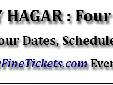Sammy Hagar Four Decades of Rock Tour Concert in Paso Robles, CA
Concert at the Vina Robles Amphitheater on Wednesday, September 4, 2013 @ 8:00 PM
Sammy Hagar will arrive for a concert in Paso Robles, California on Wednesday, September 4, 2013. The Sammy