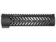 Samson Manufacturing AR15 10" Evolution Series Free Float Forearm Rail Black. The Samson Manufacturing Evolution Series 10" free float AR-15 hand guard is lightweight and extremely durable. It is the perfect choice for 3-gun competition shooters, Military