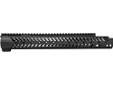 Samson Manufacturing AR15 12" Ext. Evolution Series Free Float Forearm Rail Black. The Samson Manufacturing Evolution Series 12 free float AR-15 hand guard is lightweight and extremely durable. It is the perfect choice for 3-gun competition shooters,