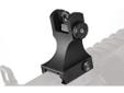 Samson Manufacturing AR15 Fixed Rear Sight Picatinny Mount Black. The Samson Manufacturing AR-15 fixed rear sight is made of 6061 T6 aluminum and Mil-Spec hard coat anodized for durability and long life. It features a standard Dual Aperture which can be