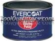 "
Fibreglass Evercoat 400 FIB400 Polyester Glazing Putty - 20 ounce
The original polyester glazing putty. Can be applied directly to bare metal, body filler, fiberglass and fully cured sanded top coats. Easily fills grind marks, pinholes, low spots and
