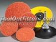 "
Norton 62324 NOR62324 SG Blaze Speed-Lok TR Discs, 80 Grit, 2"", 25
Norton SG Blaze self-sharpening design is ideal for high-pressure, heavy metal removal applications.
"Price: $33.59
Source: