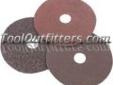 "
Firepower 1423-2165 FPW1423-2165 Sanding Discs, 5"" x 7/8"", 36 Grit (3 Pack)
Features and Benefits:
Firepower resin fibre discs have the best combination of the highest quality aluminum oxicide grains and heavy duty vulcanized fibre-cloth backing