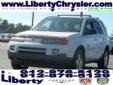 Liberty Chrysler
750 West Oglethorpe Hwy, Â  Hinesville , GA, US -31313Â  -- 912-977-0314
2004 Saturn VUE V6
Call For Price
Special Military Discounts 
912-977-0314
About Us:
Â 
Liberty Chrysler-Dodge-Jeep takes every measure to make the entire process as