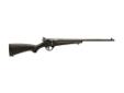 Savage 13775 Rascal Youth Rifle - Series: Single Shot - AccuTrigger: Yes - Sights: Adjustable Peep - AccuStock: No - Magazine: Single-Shot - Stock Material: Synthetic - Barrel Material: Carbon Steel - Stock Finish: Matte - Barrel Finish: Satin - Stock