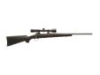 Savage 11/111 Hunter XP Specifications: - Series: Package - AccuTrigger:No - AccuStock:No - Magazine: Detachable box - Stock material: Synthetic - Barrel material: Carbon Steel - Stock finish: Matte - Barrel finish: Matte - Stock color: Black - Barrel