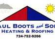Paul Boots and Sons Heating and Roofing
Our location in Ellwood City and has been serving the Beaver, Lawrence, Butler and Allegheny County areas continuously since 1963.
As an authorized and endorsed dealer of Thermopride and Williamson Oil Furnaces we