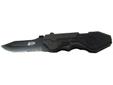 S&W M&P Knife- Blade: 3.6" (40% Serrated)- Steel: 4034 Stainless Steel- M.A.G.I.C. Assist- Handle: Aluminum- Handle Length: 5"- Weight: 7.4 oz- Includes: Glass Breaker, Safety Lock
Manufacturer: Schrade
Model: SWMP4LS
Condition: New
Availability: In