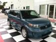 Nissan of St Augustine
2009 Scion xB Pre-Owned
$13,998
CALL - 904-794-9990
(VEHICLE PRICE DOES NOT INCLUDE TAX, TITLE AND LICENSE)
Body type
Wagon
Exterior Color
Hypnotic Teal Mica
Model
xB
Year
2009
Mileage
56960
Price
$13,998
Interior Color
Dark