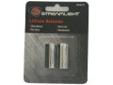 "
Streamlight 85175 Scorpion Parts & Accessories Lithium Replacement Batteries
(2) Lithium Cr123A batteries per package.
Batteries fit the following Streamlight products:
- Argo HP Luxeon Headlamp
- BuckMaster TwinTask 2L
- Tactical Han Held Series- NF-2,
