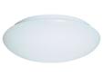 Single-Light Fluorescent Ceiling Fixture White Finish Constructed of Aluminum Part of The Holly Collection 1 GU24 Self Ballasted PLS13 13w Supplier with 6.5" of wire White Plastic Acrylic Diffuser ADA Compliant Offers energy saving fluorescent lighting