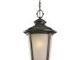 Single Light Pendant Burled Iron Finish Constructed of Aluminum Etched Hammered with Light Amber Glass Part of The Cape May Collection 1 medium 100w Supplier with 10 feet of wire Supplier with 6 feet of chain Easily converts to LED with optional lamping