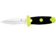 "
Kershaw 1008 Sea Hunter Standard with Diver's Sheath
Kershaw's water sports knives feature sturdy stainless-steel construction, yet their open-tang handle design cuts down on unnecessary weight. Both Sea Hunter models offer blades of highly