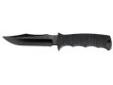 "
SOG Knives E37SN-CP SEAL Pup Elite Black TiNi, Straight Edge, Nylon Sheath, Clam Pack
The SEAL Pup Elite is SOG's high performance edition to the SEAL family of products. Sometimes... we just ""have to have"" more horsepower, the racing suspension, and