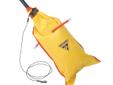This paddle float is designed with an extra large capacity for maximum buoyancy, quick-release buckles for easy attachment to kayak paddles and a clip-on safety tether to eliminate loss in windy conditions. Specifications: - Height: 18.5"- Width: 12.5"-