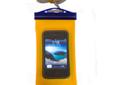 With an easy-to-use slide-lock seal and additional ZiplocÂ®-style closure, the E-Merse Large Cell Phone Case protects your phone or mp3 player from sand and water. A tough polyurethane body has a built-in window for better visual access. The E-Merse Large