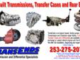 TransEnds automatic transmissions and torque converters are rebuilt to the highest standards. Professional workmanship, strict quality control and only the highest quality replacement parts are utilized, along with factory updates installed assure the