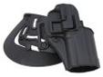 "
BlackHawk Products Group 410507BK-R Serpa CF, Belt & Paddle Holster, Plain Matte Black Finish Springfield XD Compact, Right Hand
This unique holster design allows you to forget old-fashioned thumb breaks that slow your draw and complicate re-holstering.