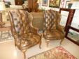 Set of 2 Tufted
Wingback Chairs
Item # Pote 81 $500.00
http://www.legendaryfurniturehouston.com/