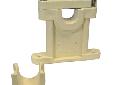 Shakespeare Style 408-RUPPER BRACKET WHITE MOLDED PLASTICInsulated stand-off bracket of white molded plastic. Corrosion resistant. Easy-open for quick laydown. For use with Styles 81-S and 407 Swivel Mounts and antennas of 1" (using insert provided) or1Â½"