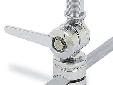 Shakespeare Style 4188-S Ratchet Rail Antenna MountShakespeare's Style 4188-S Ratchet Rail Mount features fast release design, ratchet action, for quick and easy laydown. It mounts easily on 7/8" and 1" vertical, horizontal, or slanted rails.The mount has