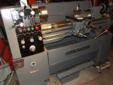 Sharp Lathe, 13x40, with Tooling!
This is a real nice machine. It was used very little in a toolroom. This was not a production lathe! The bed show virtually no wear!
It includeds:
3 & 4 Jaw chucks.
5C Drawbar
5C Spindle adapter
5C collets
Tool Post
Live