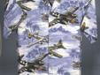 Shirts - Hawaiian with WWII Warbirds
Location: CA
Go to our website www.AviationGiftsbyRuth.com - or click on link below, to order these beautiful Hawaiian shirts. All shirts are available in sizes S, M, L, XL, XXL. Satisfaction guaranteed. Speedy