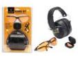 "
Browning 126368 Shooting Glasses Range Kit with Hearing Protection
The Range Kit includes everything you need for your hearing and eye protection. The Kit includes Shooting glasses, ear muffs and ear plugs.
Shooting glasses with tinted polycarbonate
