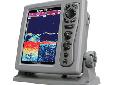 CVS-128 Digital Echo SounderFeatures a digital signal processor for a clearer high-definition image that enhances fish targets in shallow and deep depths. Brilliant 8.4" color LCD daylight viewable display with 8, 16 or 64 color levels, Dual-frequency