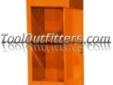 International Tool Box VRS-4200OR ITBN850OR Side Half Locker with Shelf - Orange
Features and Benefits:
Double wall steel construction
High gloss powder coated paint
One shelf
14.1 in. W x 18 in. D x 33.5 in. H; Weight: 43 lbs. Drop Ship Only.
Price:
