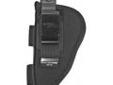 "
Uncle Mikes MO70050 Sidekick Holster Kodra Black Size 5
Uncle Mike's sidekick Ambidextrous Hip Holsters Easily converts to right- or left-handed use. - Two in one - Reversible belt clip for wear outside (belts up to 2 1/4"" wide) or inside your pants -