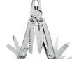 "
Leatherman 831429 Sidekick Standard Stainless Finish Leather Sheath Boxed
A great choice for first-time users, the original Portland, Oregon multi-tool manufacturer is making you your very own Sidekick. This handy pocket-sized tool has all the features