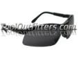 SAS Safety 541-0001 SAS541-0001 Sidewindersâ¢ Safety Glasses - Black Frames/Shade Lens
Features and Benefits:
High impact Polycarbonate Lens
Adjustable temples to fit a variety of face sizes non slip temples
Ratchet inclination
Scratch resistant lenses