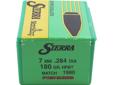 Sierra Reloading Bullets- Caliber: 7mm (.284")- Grain: 180- Bullet: Hollow Point Boat Tail Match- Per 100 Bullets- 8" Twist or Faster
Manufacturer: Sierra
Model: 1980
Condition: New
Price: $31.52
Availability: In Stock
Source:
