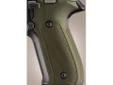 "
Hogue 26171 Sig P226 Grips Checkered Aluminum Matte Green Anodized
Hogue Extreme Series Aluminum grips are precision machined from solid billet stock Aerospace grade 6061 T6 aluminum. Carefully engineered and sized for ultimate fit, form and function,