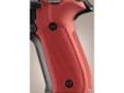 "
Hogue 26172 Sig P226 Grips Checkered Aluminum Matte Red Anodized
Hogue Extreme Series Aluminum grips are precision machined from solid billet stock Aerospace grade 6061 T6 aluminum. Carefully engineered and sized for ultimate fit, form and function, the