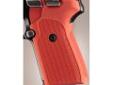"
Hogue 31172 Sig P239 Grips Checkered Aluminum Matte Red Anodized
Hogue Extreme Series Aluminum grips are precision machined from solid billet stock Aerospace grade 6061 T6 aluminum. Carefully engineered and sized for ultimate fit, form and function, the