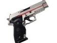 "
Crimson Trace LG-320 Sig Sauer P220 Overmold, Dual Side Activation
Featuring Crimson Trace's rubber overmold construction around a sturdy polymer grip frame, these Lasergrips provide great comfort and control for your SiG P220 series pistol. The 5mw