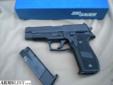 Sig Sauer P226 stainless with Black finish on Slide and Frame 9mm pistol, comes in box with 2 factory mags, used in EXCELLENT condition NO scratches, No damage. $750
Source: