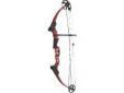 "
Genesis 11413 Genesis Mini Bow Right Handed Red, Bow Only
Genesis Mini Bow
Featuring the same revolutionary technology as the original Genesis bow, the new Mini Genesis is scaled to fit even smaller-framed youngsters. Weighing only 2 pounds, and with