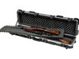 SKB Double Rifle Transport Case 5009 Gun Case, 50"x9.5"x6" - Black. The 2SKB-5009 ATA Double Rifle Transport is made to ATA 300 Category 1 specifications, ensuring the products ability to withstand 100 trips by air,the highest shipping container