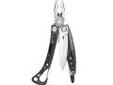 "
Leatherman 830850 Skeletool CX, Clam
The sleek Leatherman Skeletool CX Multi-tool has only the most necessary multi-tool features, because sometimes that's all you need. The Leatherman Skeletool CX has a 154CM steel blade, pliers, bit driver, pocket