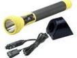 "
Streamlight 25222 SL-20LP with 12V DC Yellow, NiCad
Full-sized, full-feature polymer flashlight with C4Â® LED technology that delivers a 490 meter beam distance.
Features:
- Deep-dish parabolic reflector produces a tight beam with optimum peripheral